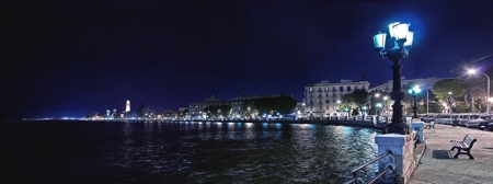 Foto del lungomare di Bari